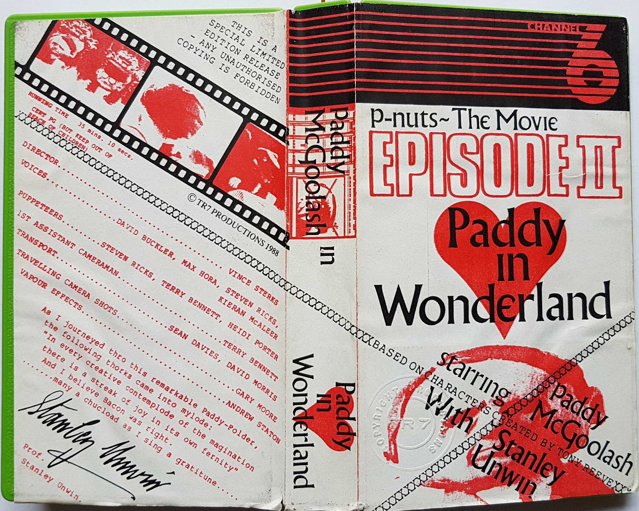 Picture of videos-PM-PIW Paddy McGoolash - Paddy in Wonderland by artist Unknown from ITV, Channel 4 and Channel 5 library